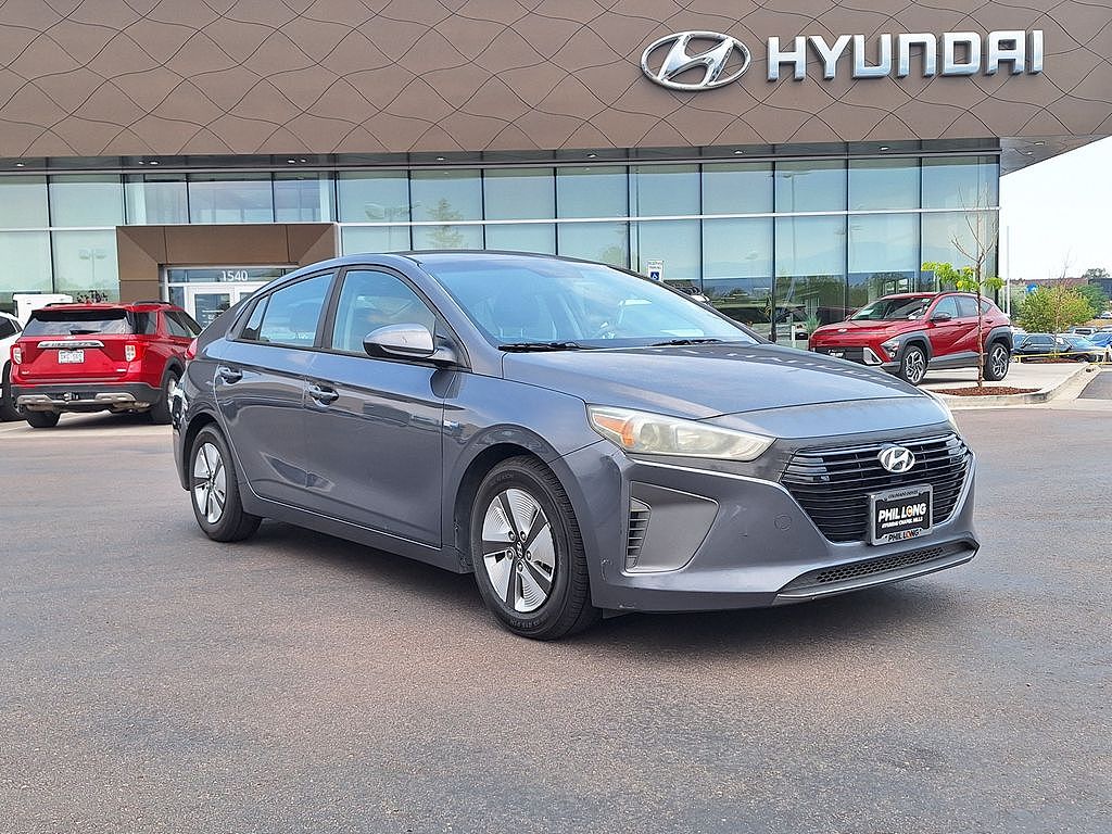 2018 Hyundai Ioniq Hybrid Blue