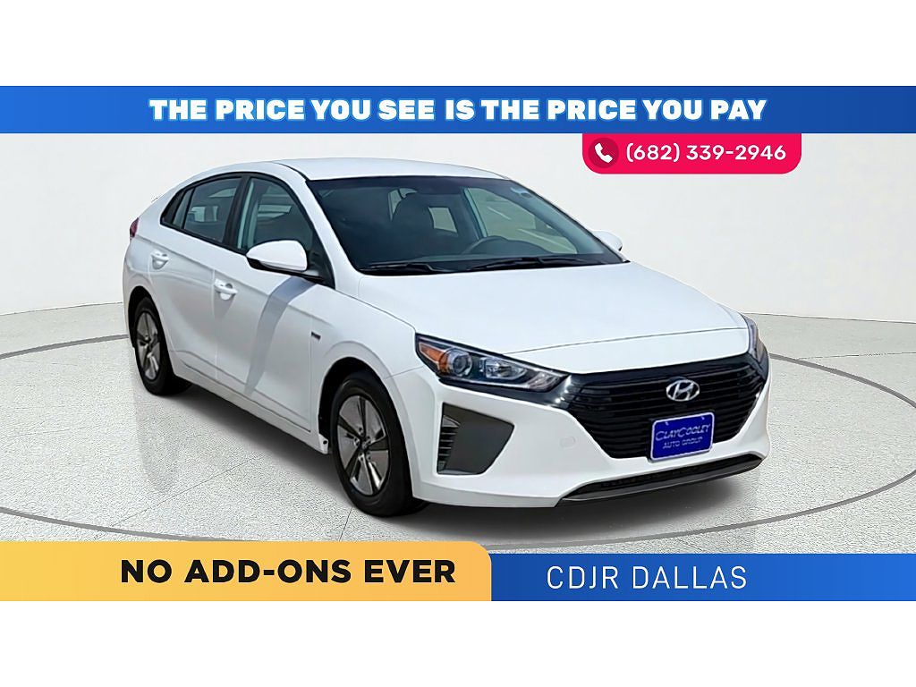 2019 Hyundai Ioniq Hybrid Blue