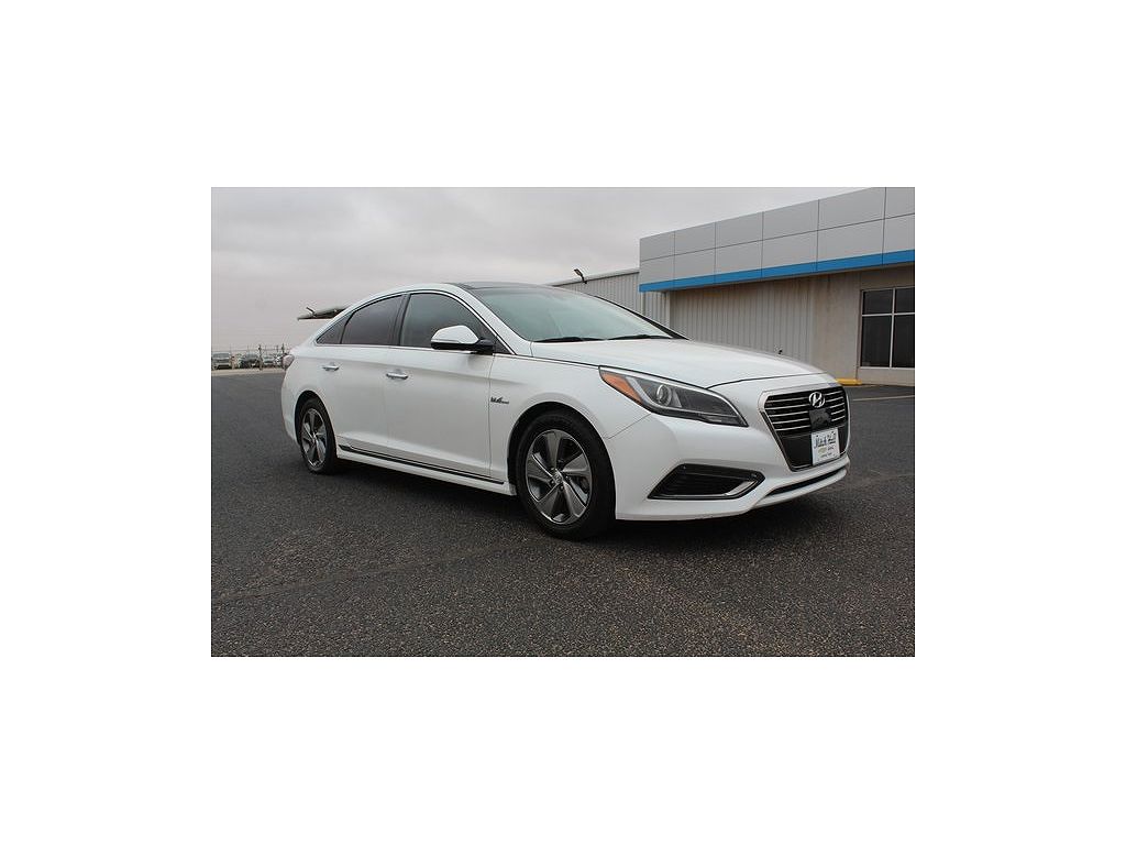 2017 Hyundai Sonata Hybrid Limited w/Blue Pearl Interior