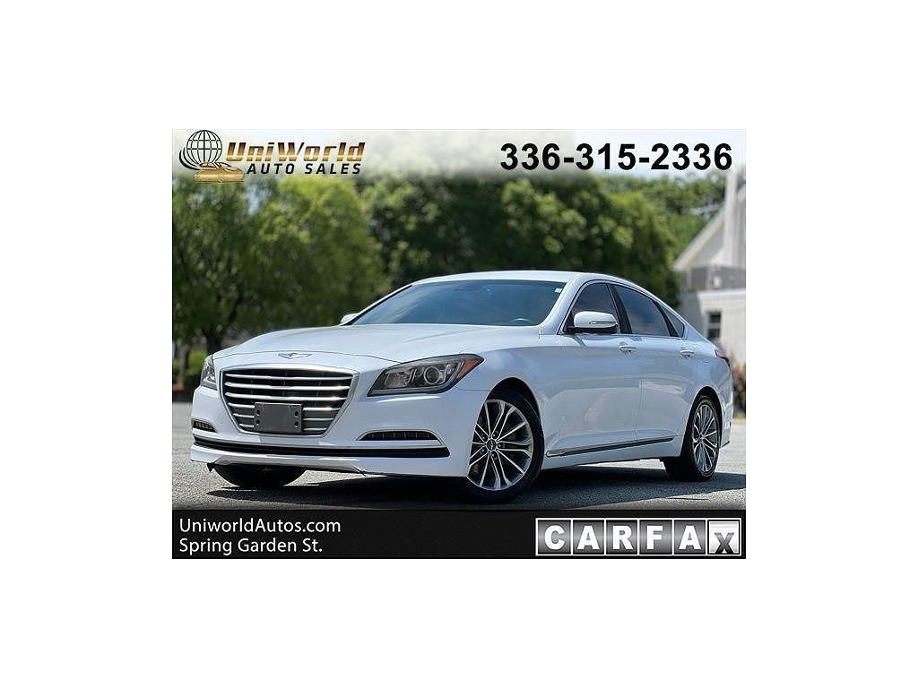 2016 Hyundai Genesis 4dr Sdn V6 3.8L RWD