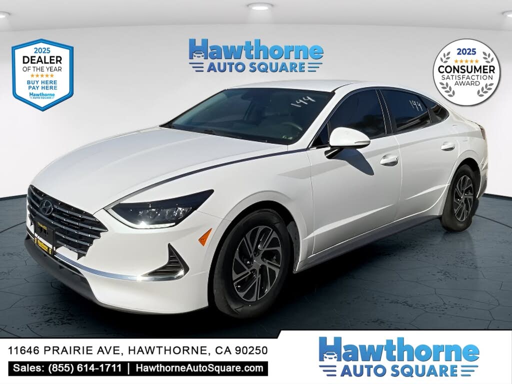 2021 Hyundai Sonata Hybrid Blue