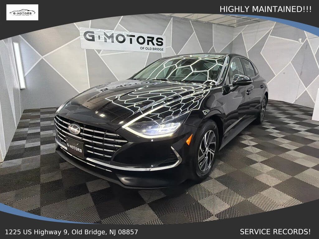 2021 Hyundai Sonata Hybrid Blue