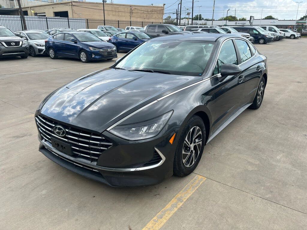 2021 Hyundai Sonata Hybrid Blue