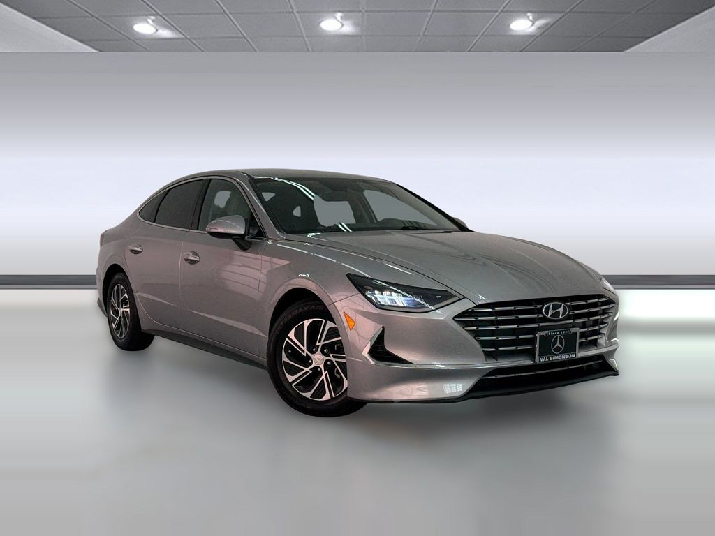 2022 Hyundai Sonata Hybrid Blue