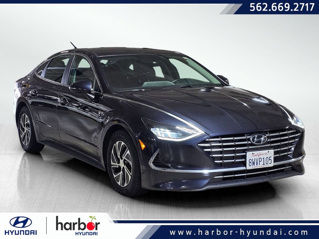 2021 Hyundai Sonata Hybrid Blue