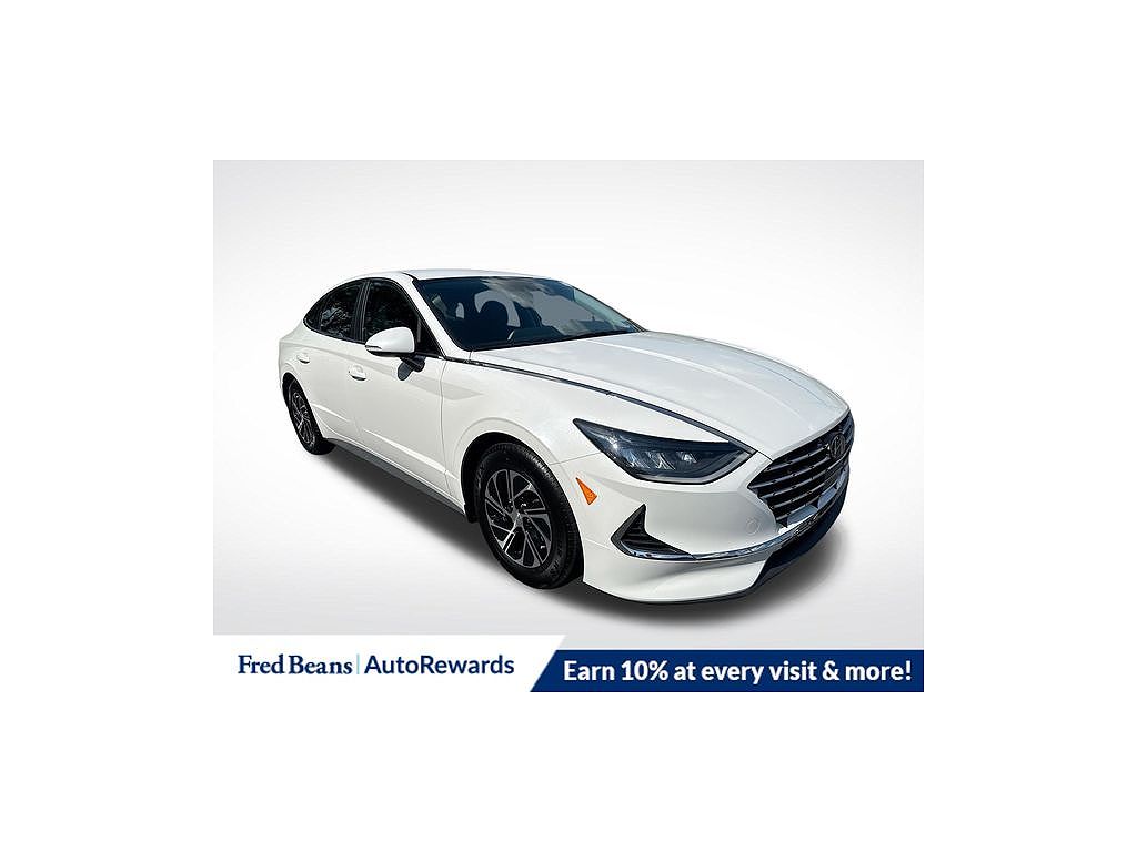 2022 Hyundai Sonata Hybrid Blue