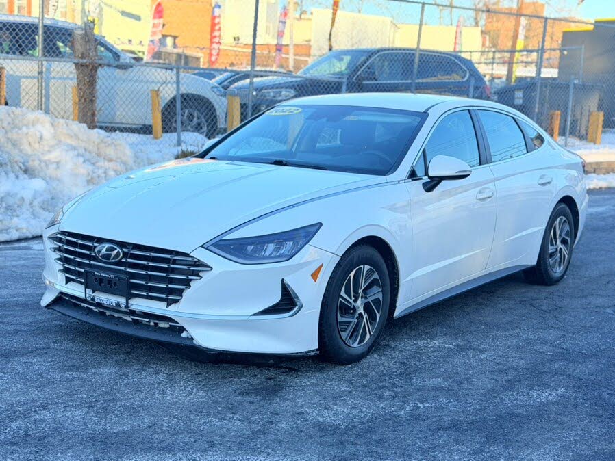 2022 Hyundai Sonata Hybrid Blue