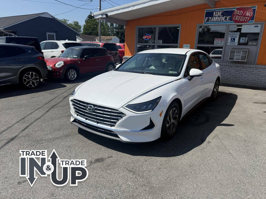 2022 Hyundai Sonata Hybrid Blue