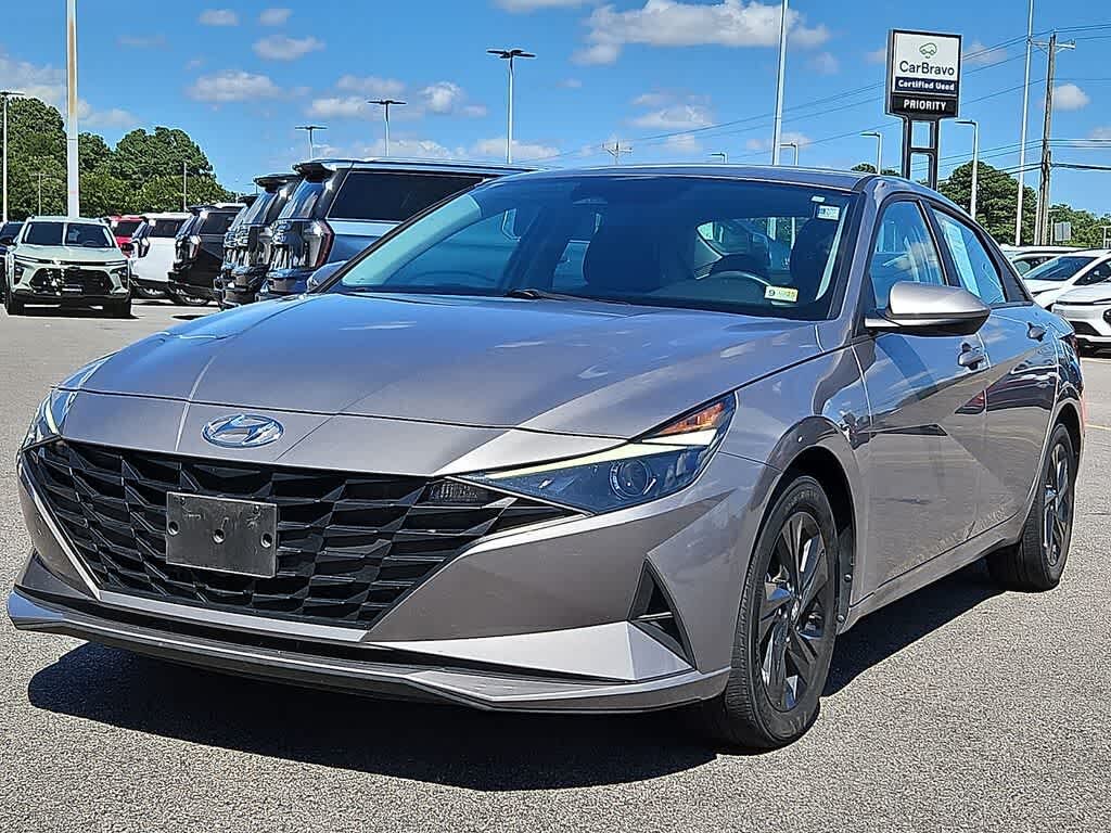 2023 Hyundai Elantra Hybrid Blue