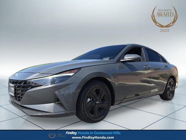 2023 Hyundai Elantra Hybrid Blue