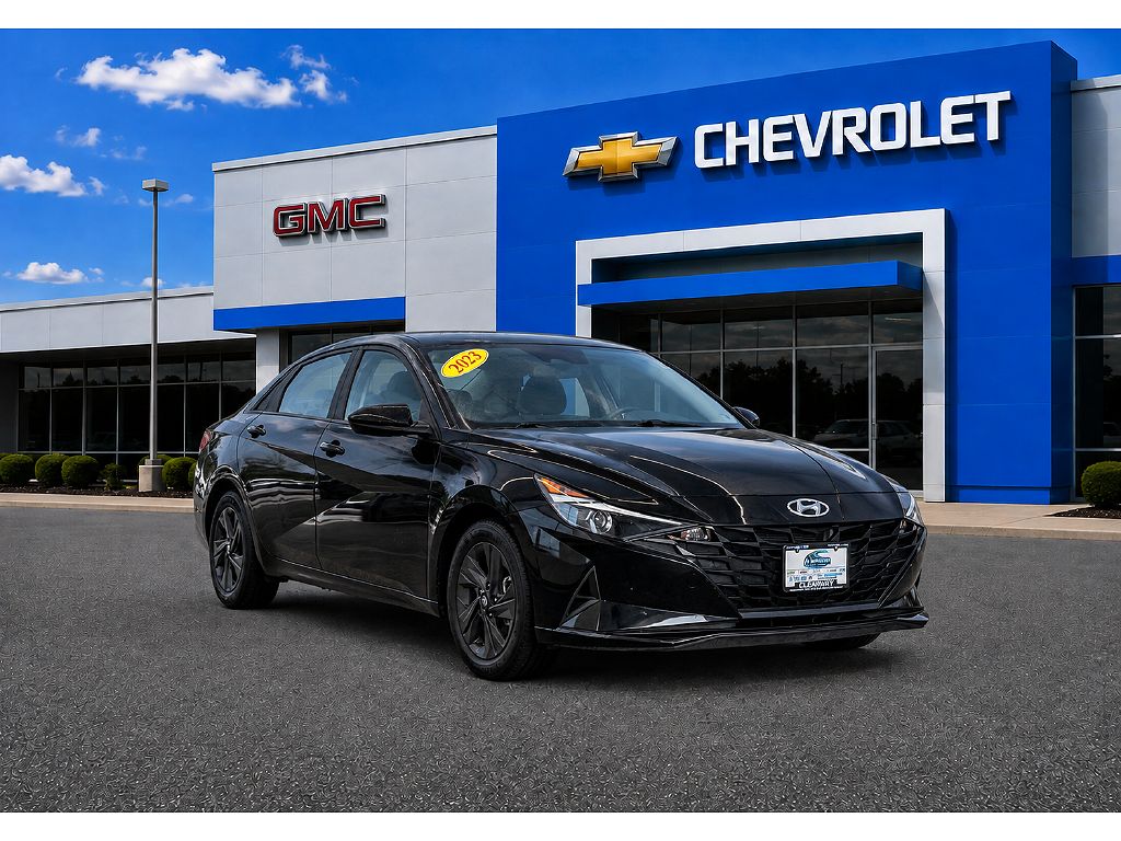 2023 Hyundai Elantra Hybrid Blue