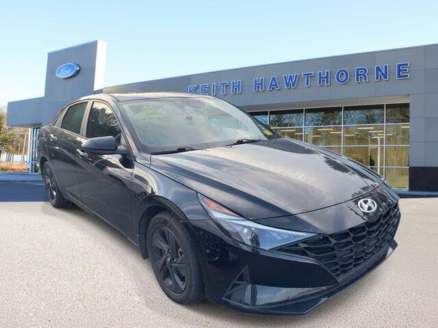 2022 Hyundai Elantra Hybrid Blue