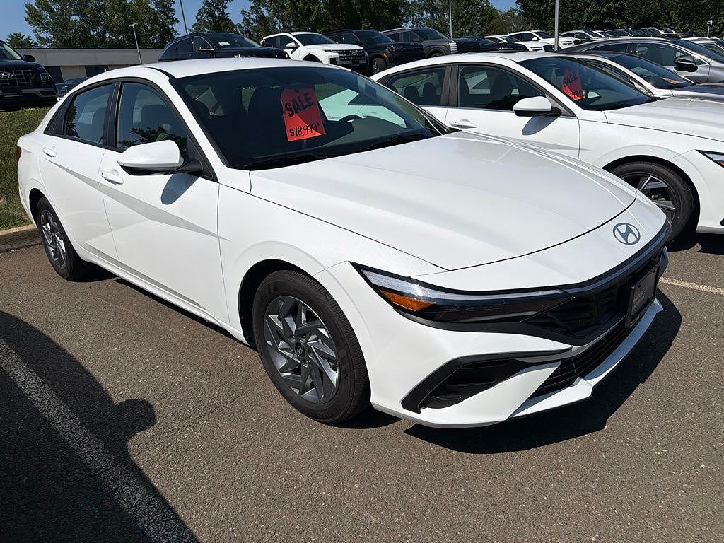 2025 Hyundai Elantra Hybrid Blue