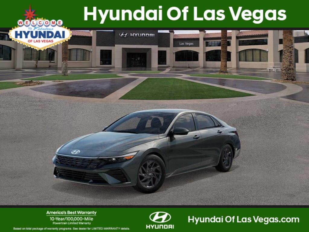 2026 Hyundai Elantra Hybrid Blue