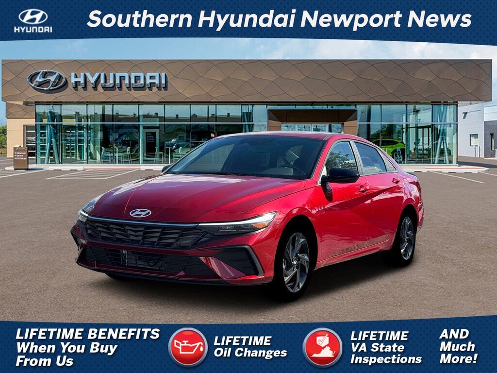 2026 Hyundai Elantra Hybrid Blue