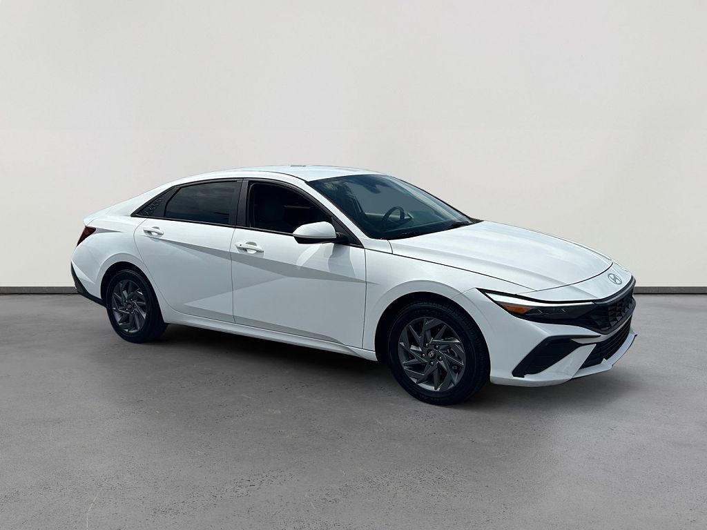 2024 Hyundai Elantra Hybrid Blue