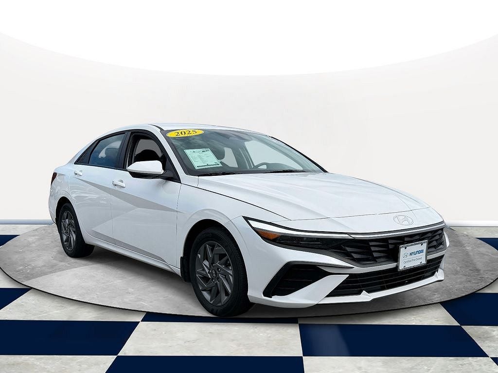 2025 Hyundai Elantra Hybrid Blue
