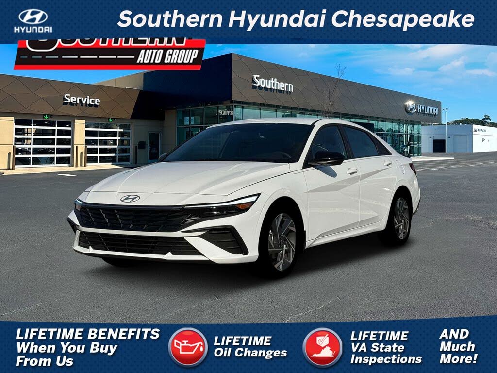 2025 Hyundai Elantra Hybrid Blue