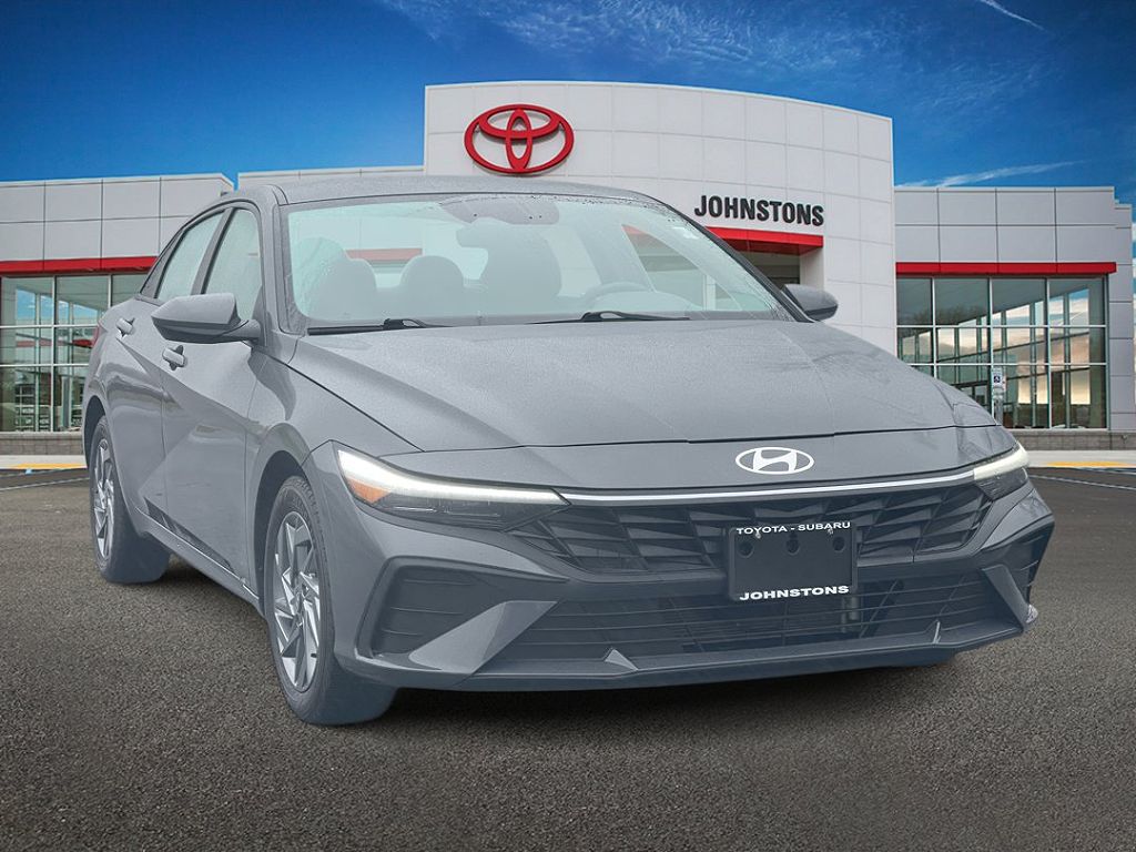 2024 Hyundai Elantra Hybrid Blue