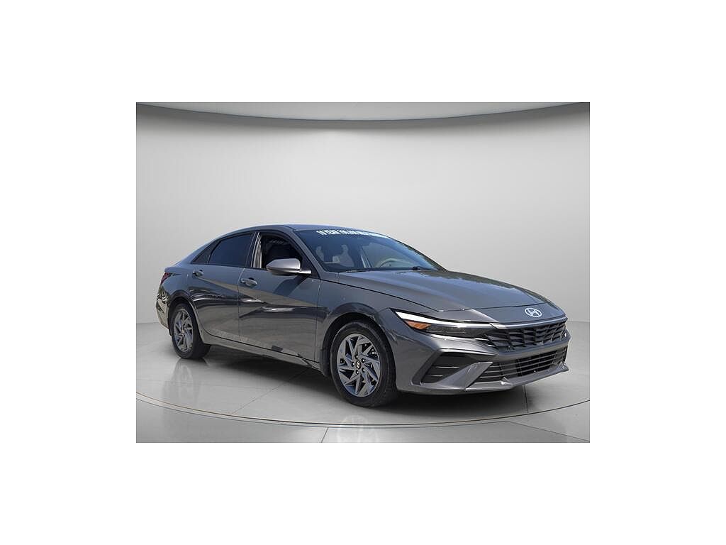 2024 Hyundai Elantra Hybrid Blue