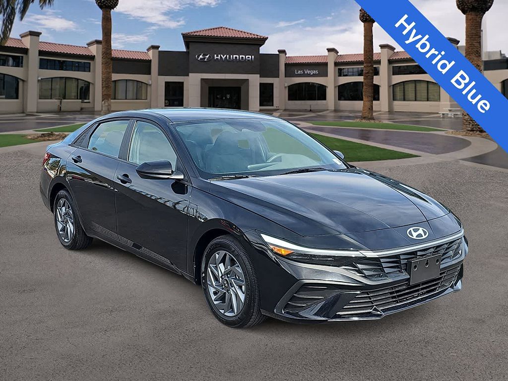 2025 Hyundai Elantra Hybrid Blue
