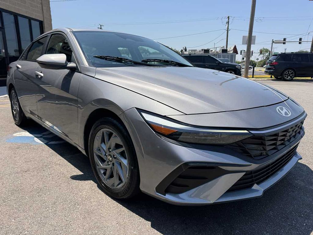 2025 Hyundai Elantra Hybrid Blue
