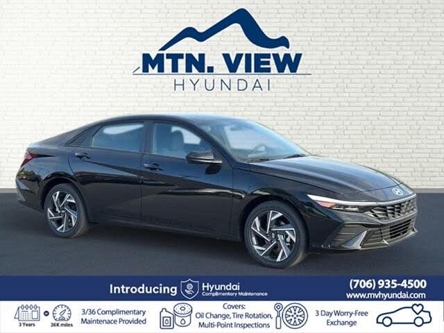 2025 Hyundai Elantra Hybrid Blue