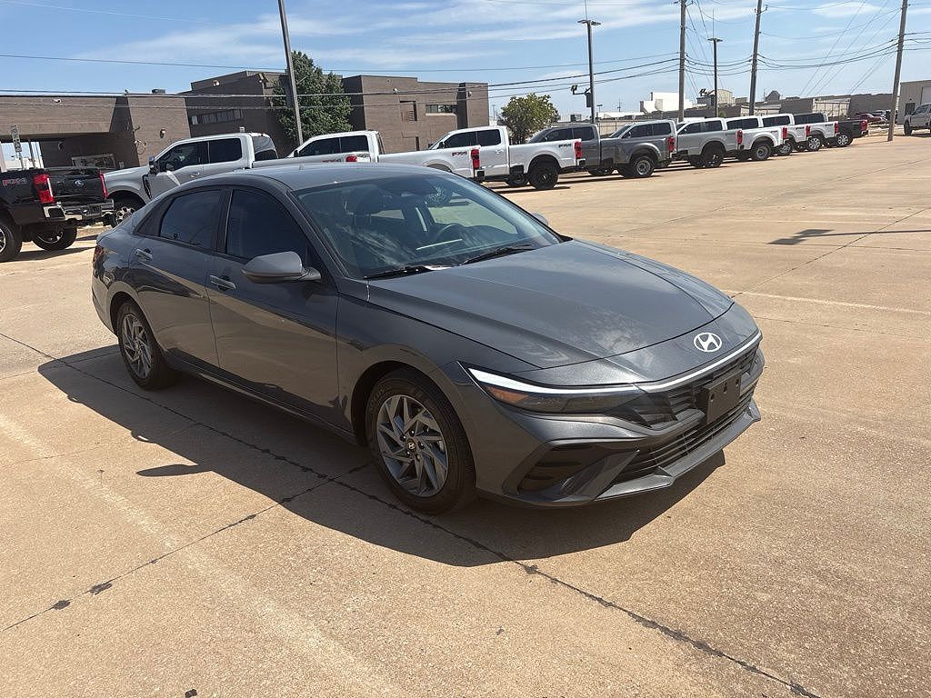 2025 Hyundai Elantra Hybrid Blue