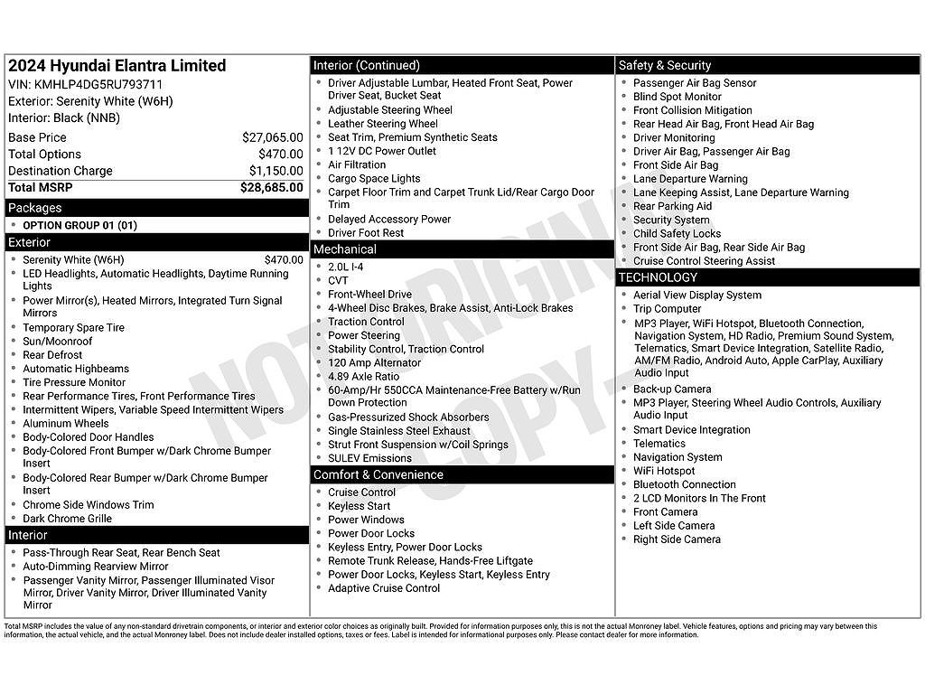 2024 Hyundai Elantra Limited