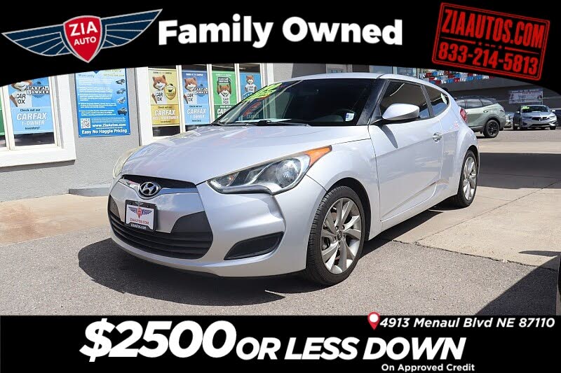 2016 Hyundai Veloster w/Black Interior