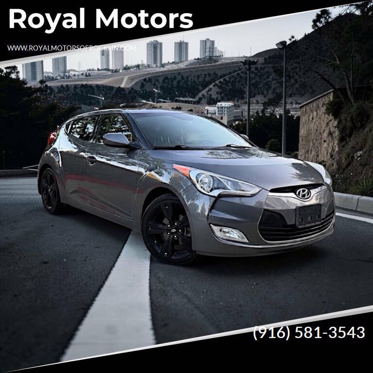 2016 Hyundai Veloster w/Black Interior