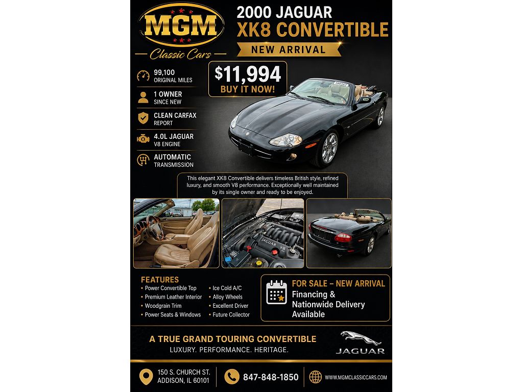 2000 Jaguar XK XK8