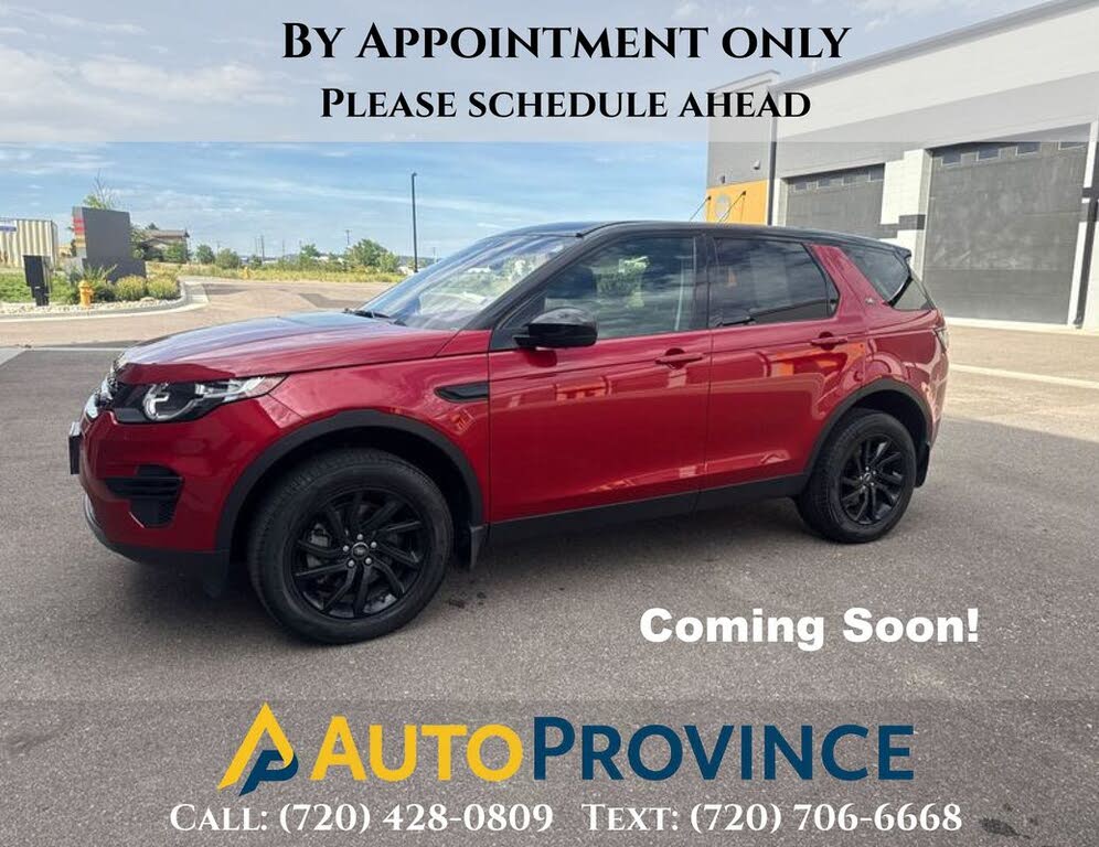 2018 Land Rover Discovery Sport SE