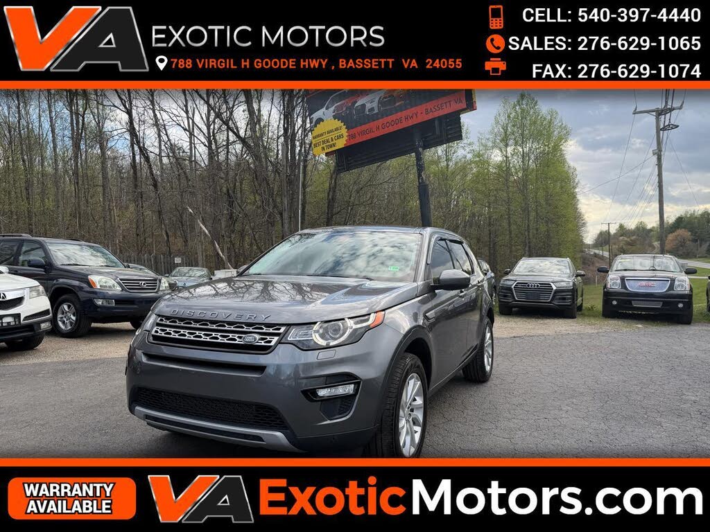 2016 Land Rover Discovery Sport HSE