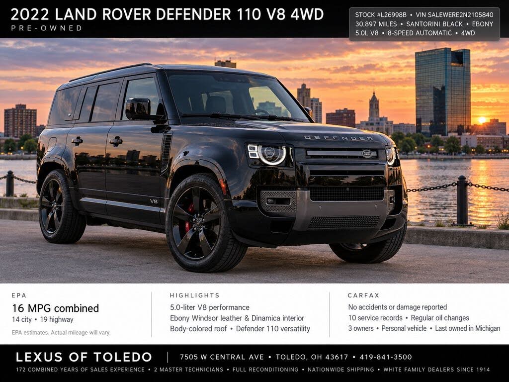 2022 Land Rover Defender 110 P525 V8