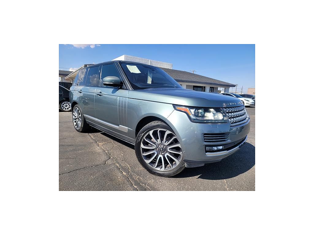 2016 Land Rover Range Rover Supercharged