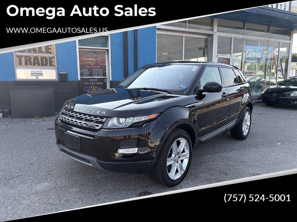 2015 Land Rover Range Rover Evoque Pure Plus Santorini Black Special Value Edition