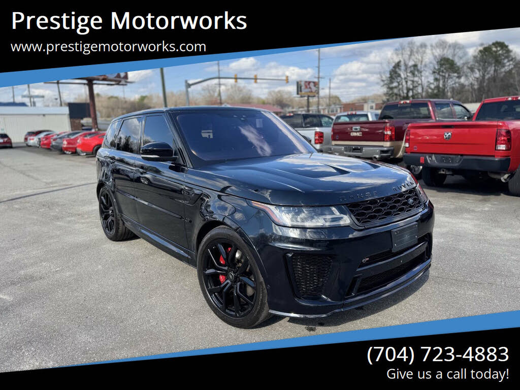 2018 Land Rover Range Rover Sport SVR