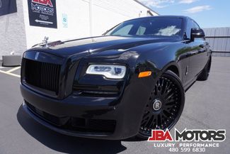 2018 Rolls-Royce Ghost Sedan Black Out Package 24" Forgiato Rear Theatre