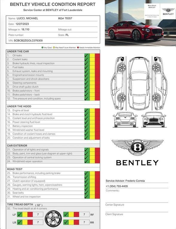 Vehicle Image 2 of 33 for 2020 Bentley Continental