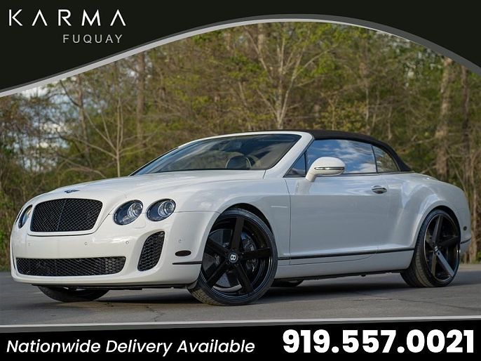2012 Bentley Continental Supersports Convertible