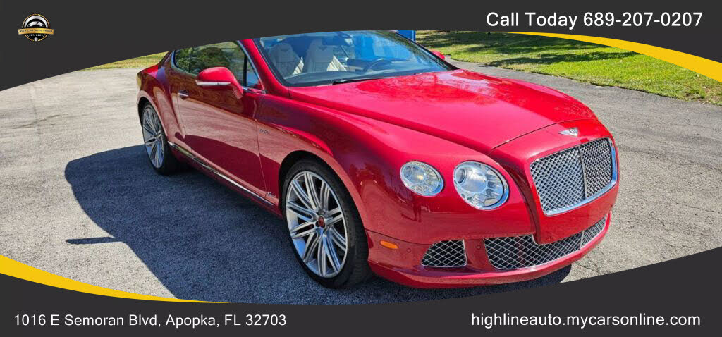 2013 Bentley Continental GT Speed