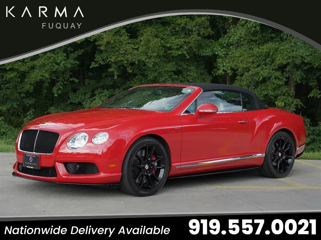 2014 Bentley Continental GTC V8 S
