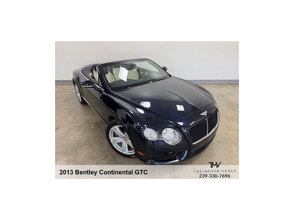 2013 Bentley Continental GTC V8