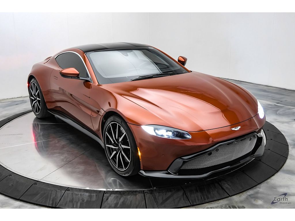 2019 Aston Martin Vantage Rare Cinnabar Orange Nicely Optioned Low Miles