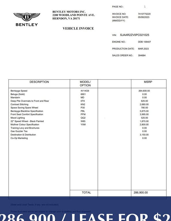 2023 Bentley Bentayga Speed