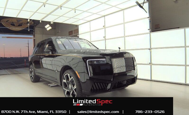 2025 Rolls-Royce Cullinan Black Badge