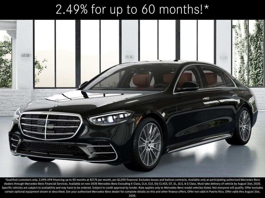 2026 Mercedes-Benz S-Class S 580 4MATIC