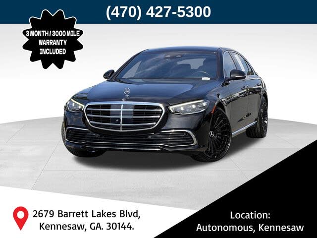 2021 Mercedes-Benz S-Class S 580 4MATIC