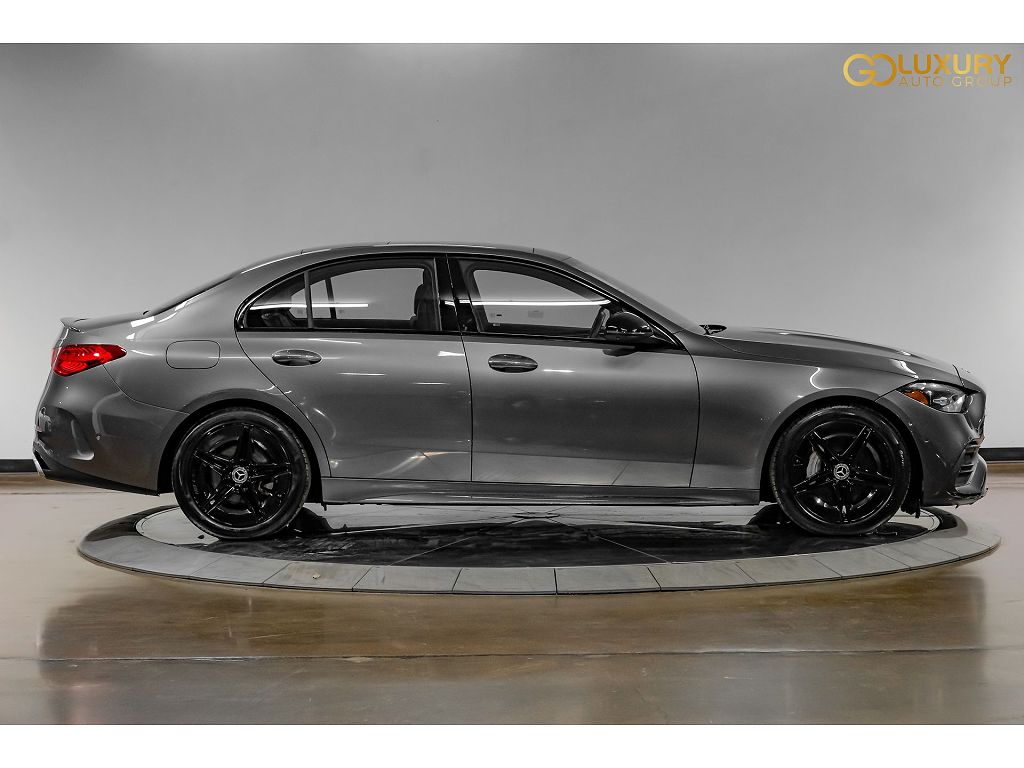 2024 Mercedes-Benz C-Class AMG Line Package/Pinnacle Line/AMG Sienna Brown/Black Leather/Panorama Sunroof/ Heated Steering Wheel  